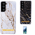 Pikkukuva 1 / 6: Samsung Galaxy S21 - Kotelosuoja Marmori Svart