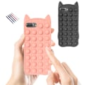 Pikkukuva 1 / 7: iPhone 6 Plus/7 Plus/8 Plus - Kotelosuoja Pop It Fidget iPhone 7 Plus Svart