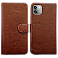 Miniatyrbillede 2 af 10: Samsung Galaxy A03 - PU Læder Pung Etui Brun