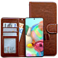 Miniatyrbillede 2 af 10: Beskyt din Galaxy A71 - Læder etui! Brun