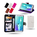 Miniatyrbillede 1 af 6: Etui / Pung i Læder - Samsung Galaxy S6 Edge Plus