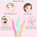 Pikkukuva 6 / 8: Kulmakarvatrimmeri - Eyebrow Razor Grön