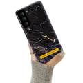 Miniatyrbild 5 av 6: Samsung Galaxy S21 - Skal / Skydd / Marmor Svart