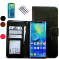 Pikkukuva 1 / 10: Huawei Mate 20 Pro - PU nahkainen lompakkokotelo Brun