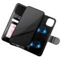 Pikkukuva 4 / 9: iPhone 12 Mini - PU nahkainen lompakkokotelo Rosa