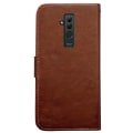 Pikkukuva 4 / 10: Huawei Mate 20 Lite - PU Nahkainen Lompakkokotelo Brun