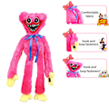 Miniatyrbillede 4 af 8: Plysdyr Poppy Playtime Huggy Wuggy Blød Playtime Legetøj Rosa