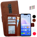 Miniatyrbillede 1 af 10: Huawei Mate 20 Lite - PU Læder Pung Etui Svart