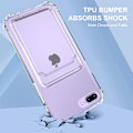 Miniatyrbillede 4 af 9: iPhone 7 Plus / 8 Plus - Kortbeskyttelsesetui Transparent