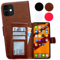Pikkukuva 1 / 10: Mukavuus ja suoja iPhone 11 - Nahkakotelo! Vit