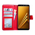 Miniatyrbillede 7 af 10: Samsung Galaxy A8 2018 - PU Læder Pung Etui/Tegnebog