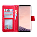 Miniatyrbillede 8 af 10: Samsung Galaxy S9 - PU Læder Pung Etui + Skærmbeskyttelse Rosa
