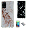 Pikkukuva 1 / 5: Suojaa Galaxy A51 -puhelimesi marmorikuorella! Svart