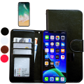Miniatyrbillede 1 af 10: iPhone 11 Pro Max - PU Læder Pung Etui Svart