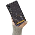Pikkukuva 2 / 7: Huawei P20 Pro - Kotelosuoja Kukka / Marmori Svart