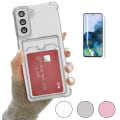 Miniatyrbillede 1 af 9: Samsung Galaxy A14 5G - Kortbeskyttelsesetui Transparent Svart