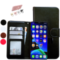 Pikkukuva 1 / 10: iPhone 11 Pro Max - PU-nahkainen lompakkokotelo Svart