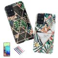 Pikkukuva 1 / 6: Samsung Galaxy A51 - Geometrinen kukkakuori Svart