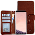 Miniatyrbillede 4 af 8: Samsung Galaxy S8 - PU Læder Pung Etui Svart