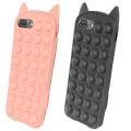 Pikkukuva 4 / 7: iPhone 6 Plus/7 Plus/8 Plus - Suojaava Pop It Fidget -kuori iPhone 6 Plus Svart
