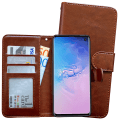 Miniatyrbild 2 av 10: Samsung Galaxy S10e - Läderfodral / Skydd Brun