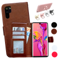 Miniatyrbillede 1 af 10: Huawei P30 Pro - PU Læder Pung Etui Rosa