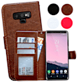 Miniatyrbillede 1 af 10: Samsung Galaxy Note 9 - PU Læder Pung Etui