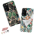 Miniatyrbillede 1 af 6: Samsung Galaxy A41 - Geometrisk Blomster Etui Vit
