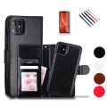 Miniatyrbillede 1 af 9: iPhone 12 Mini - PU Læder Pung Etui Vit