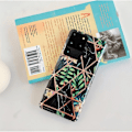 Miniatyrbillede 4 af 7: Samsung Galaxy S20 Ultra - Geometrisk Blomster Etui Svart