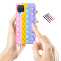 Miniatyrbillede 1 af 8: Samsung Galaxy A12 / A12 5G - Etui Beskyttelse Pop It Fidget
