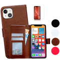 Pikkukuva 1 / 10: Suojaa iPhone 13 mini - Nahkakotelo! Vit