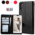 Miniatyrbillede 1 af 10: Huawei P20 Pro - PU Læder Pung Etui + Touch Brun