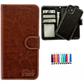 Miniatyrbillede 1 af 3: iPhone 11 - PU Læder Pung Etui Brun