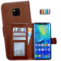 Pikkukuva 1 / 10: Suojaa Huawei Mate 20 Pro - Nahkakotelo! Brun