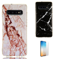 Pikkukuva 1 / 7: Suojaa Samsung S10+ -puhelimesi marmorikuorella Svart