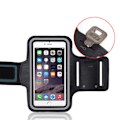 Miniatyrbillede 3 af 4: Samsung Galaxy S22 Plus 5G - PU Læder Sport Armbånd Etui Svart
