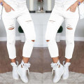 Pikkukuva 4 / 5: Farkut Leggings Stretch Jeggings XL2 - Vit