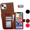Miniatyrbillede 1 af 10: Beskyt din iPhone 13 mini - Læder etui! Vit