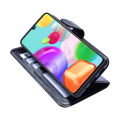 Miniatyrbillede 10 af 10: Samsung Galaxy A41 - PU Læderpung Etui Svart