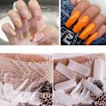 Miniatyrbild 1 av 5: Långa Lös Nagelspetsar för Perfekta Drömnaglar Transparent