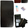 Miniatyrbillede 1 af 5: Samsung Galaxy S10 - PU Læderpung Etui Brun