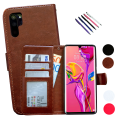 Miniatyrbillede 1 af 10: Huawei P30 Pro - PU Læder Pung Etui Rosa