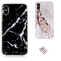 Pikkukuva 1 / 5: Mukavuus ja suoja iPhone X/Xs:lle marmorikuorella! Vit
