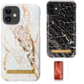 Miniatyrbillede 1 af 7: iPhone 11 - Marmorbeskyttelse Svart