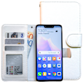 Miniatyrbillede 5 af 10: Huawei Mate 20 Lite - PU Læder Pung Etui Svart