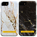 Miniatyrbillede 1 af 3: iPhone 7/8/SE (2020 & 2022)/SE (2020) - Beskyttelse af marmor Svart
