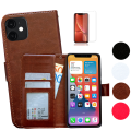 Pikkukuva 1 / 10: Suojaa iPhone 12 Mini - Nahkakotelo Brun