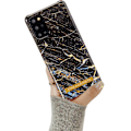 Miniatyrbillede 4 af 7: Samsung Galaxy S20 Plus - Marmorbeskyttelse Svart