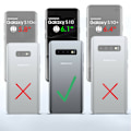 Miniatyrbillede 10 af 10: Samsung Galaxy S10 - PU Læder Pung Etui Vit